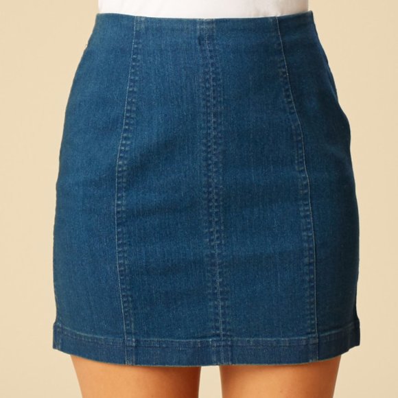 Altar'd State Dresses & Skirts - DENIM SKIRT
